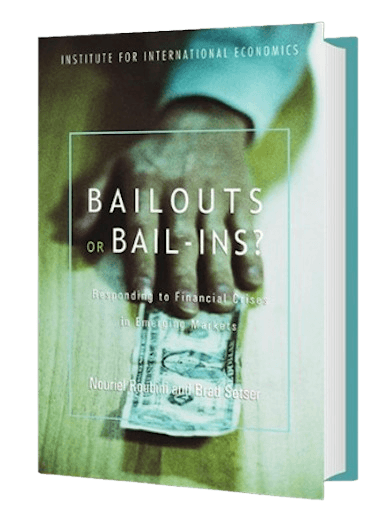 BAILOUTS OR BAIL-INS? book cover